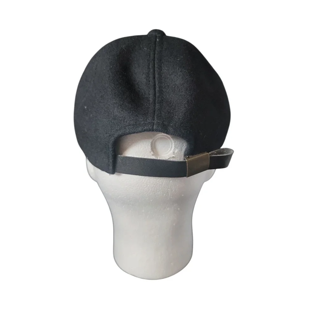 Dorfman Pacific Black Wool Hat Barbra The Concert 1994 Streisand 90s Adjustable